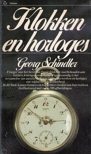 klokken en horloges georg schindler 1977, Verzenden, Gebruikt