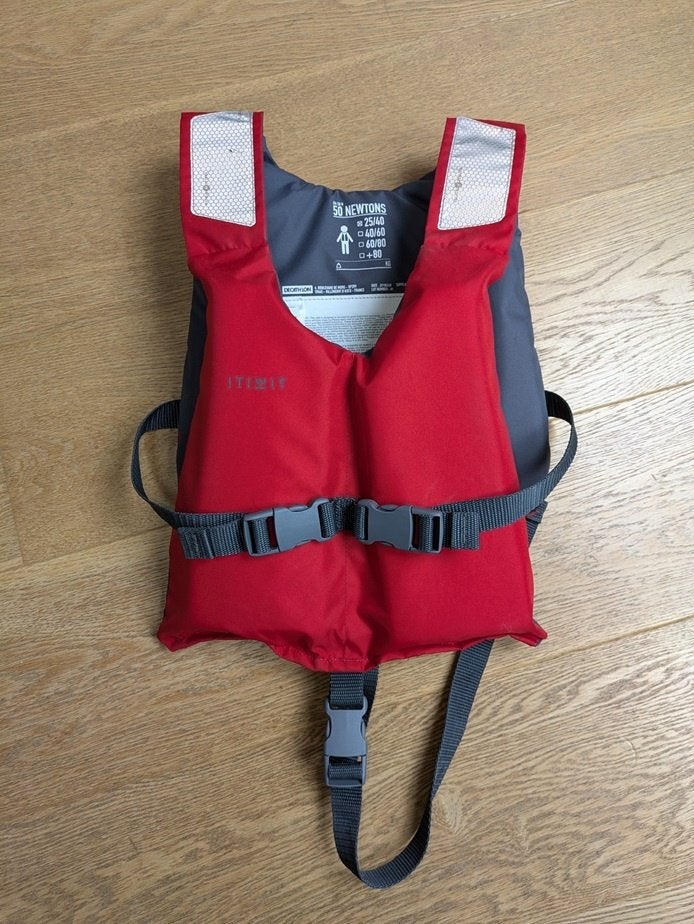 sport - gilet de flottaison enfant Decathlon, Enlèvement, Comme neuf, Enfant
