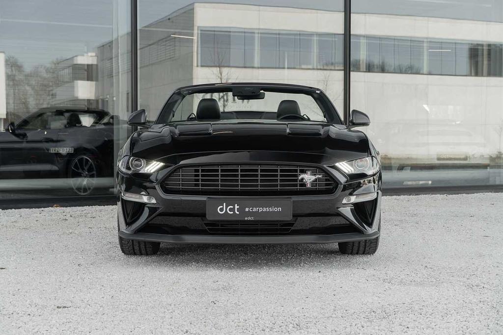 Ford Mustang Cabrio 55 Years edition CoolingSeats B&O Sound, Auto's, Ford, Gebruikt, Zwart, 4 cilinders, Cabriolet