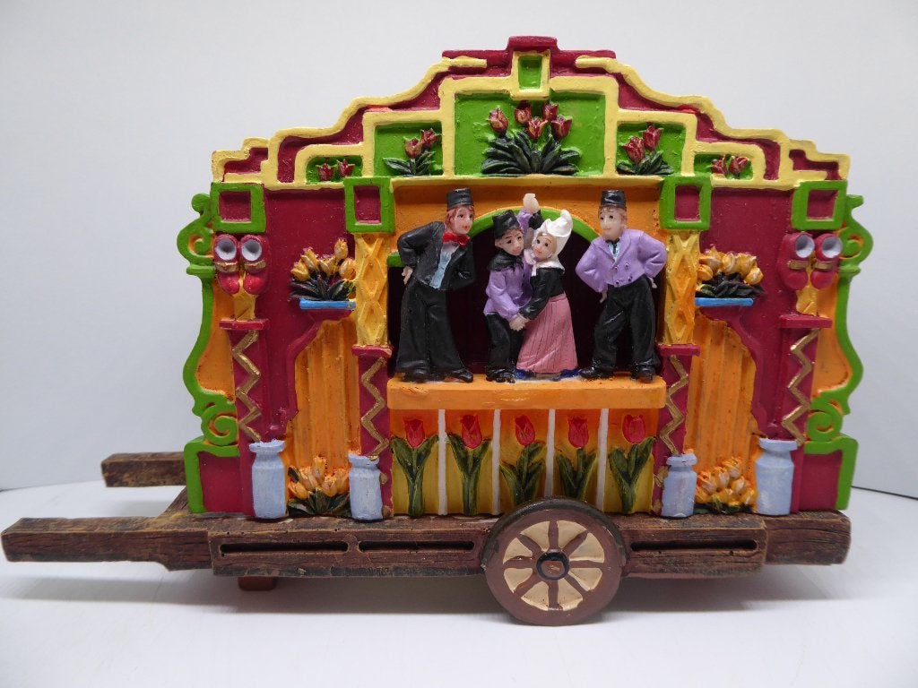 Luville  barrel organ  de tulp  601224, Diversen, Kerst, Ophalen of Verzenden, Gebruikt