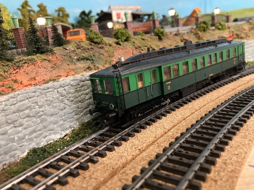 Märklin 3426 diesel motorwagen NMBS, Enlèvement ou Envoi, Courant alternatif, Comme neuf, Locomotive