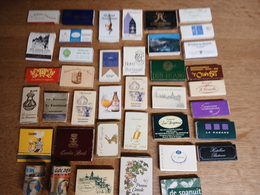 COLLECTIONNER DES BOÎTES D'ALLUMETTES, Collections, Enlèvement, Utilisé, Boîtes ou marques d'allumettes