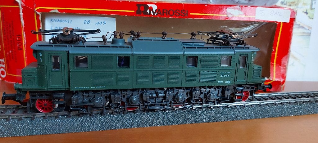 Rivarossi 1094 BR 117 AC/Numérique, Enlèvement ou Envoi, Comme neuf, Courant alternatif, Locomotive