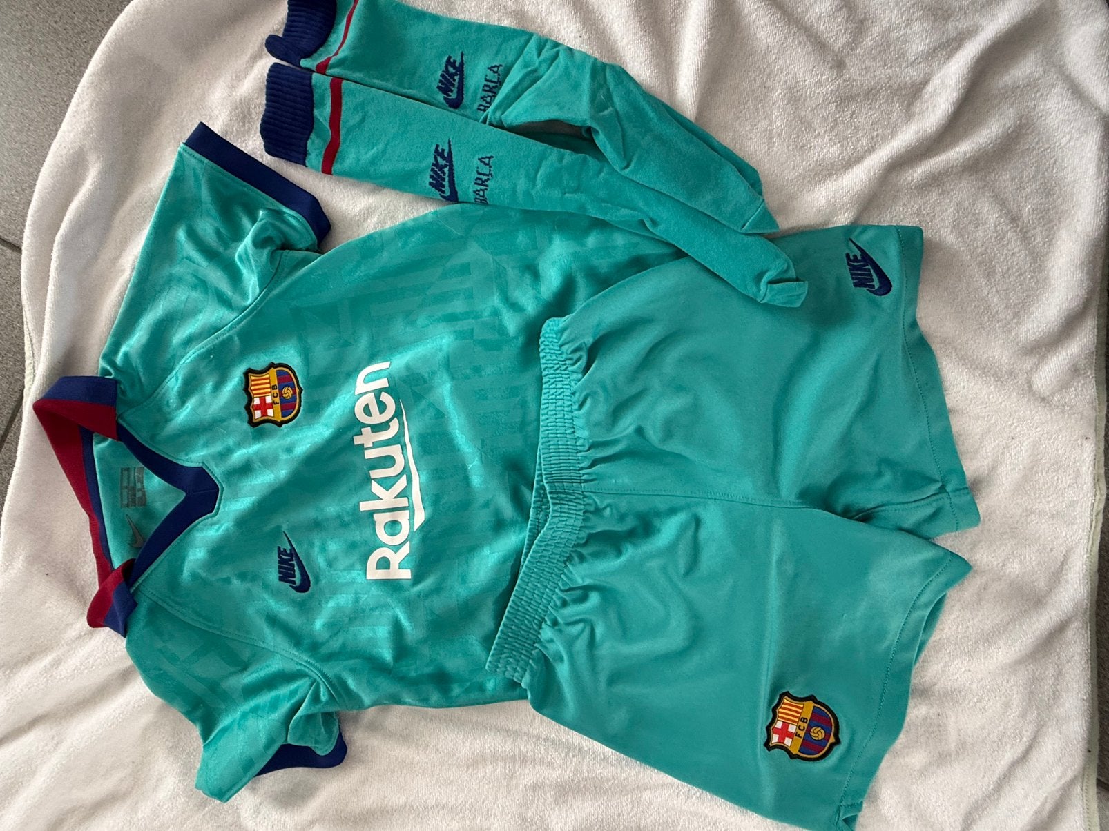 Lot t-shirt de foot, Enlèvement, Comme neuf, Maillot