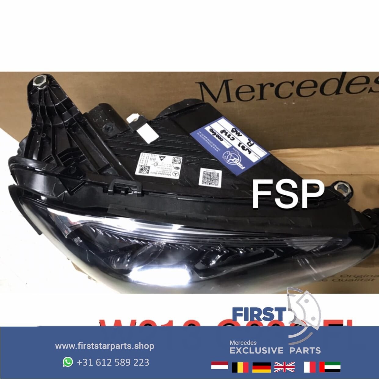 W213 FACELIFT LED MULTIBEAM KOPLAMP RECHTS E KLASSE ORIGINEE, Utilisé, -, -, Enlèvement ou Envoi