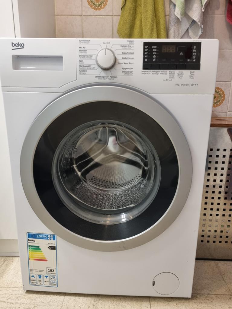 Beko wasmachine, Ophalen