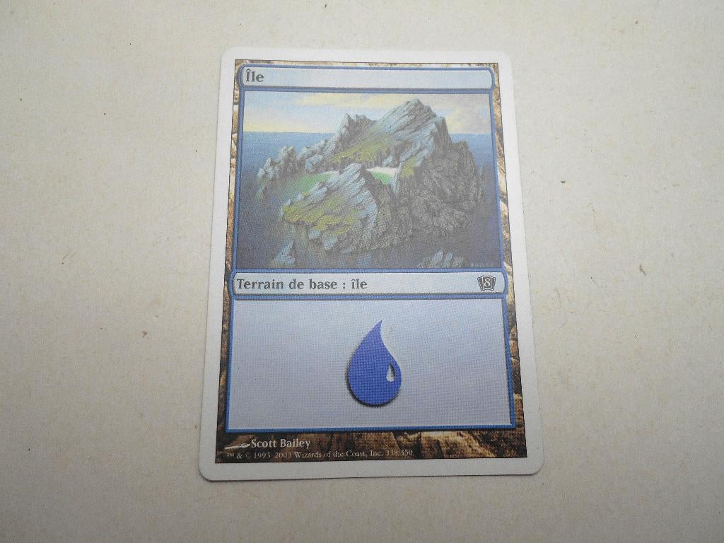 magic card The gathering Terrain de base ,île, Enlèvement ou Envoi, Neuf