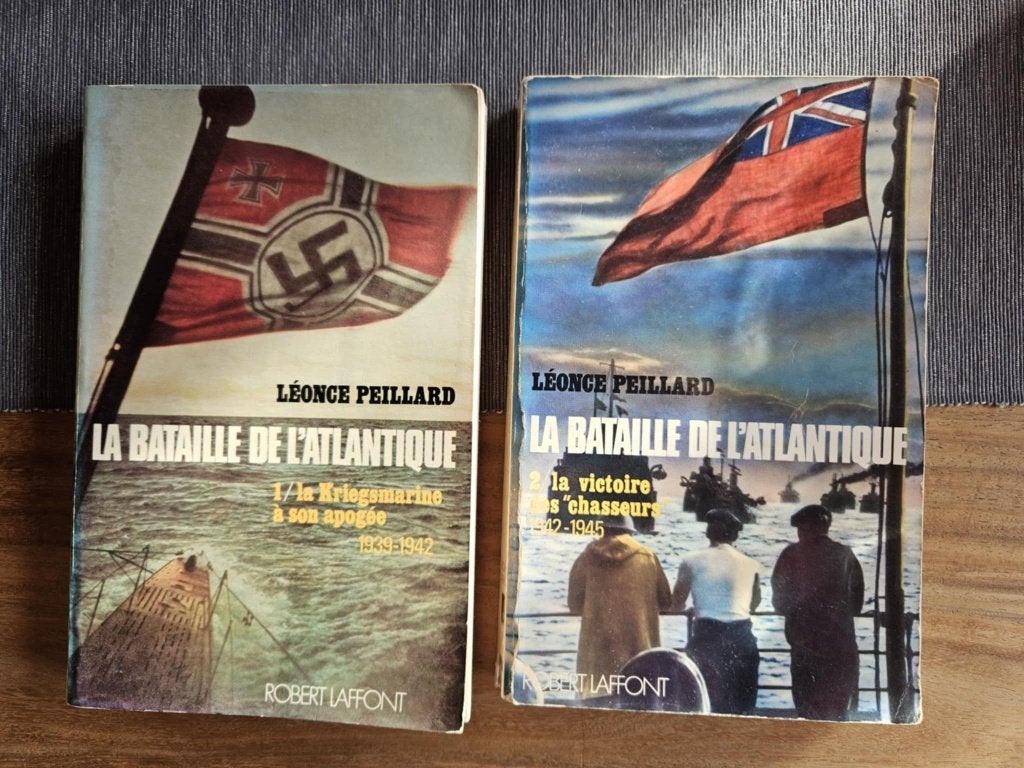 Lot 2 livres La Bataille de l' Atlantique Tomes 1 et 2, Livres, Enlèvement ou Envoi, Deuxième Guerre mondiale, Utilisé, Marine