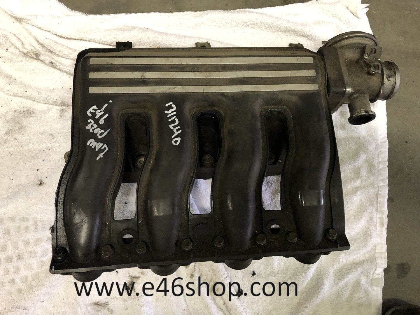 INLAATASPRUITSTUK BMW 320D M47 MOTOR, Autos : Pièces & Accessoires, -, Utilisé, -, Enlèvement ou Envoi