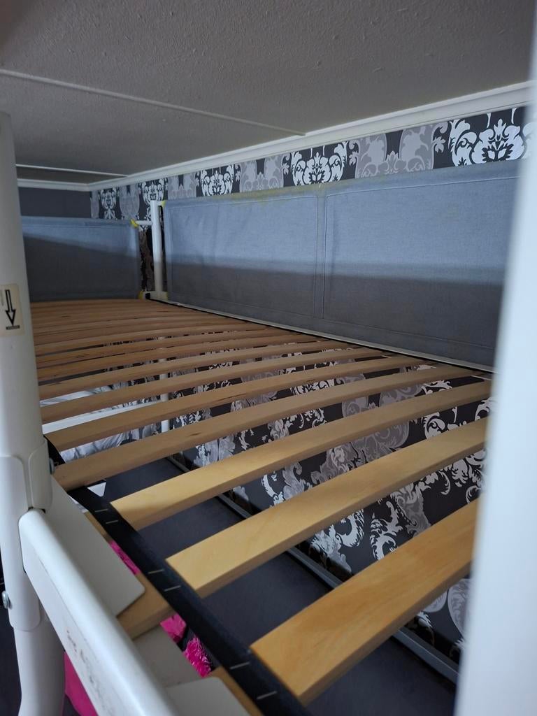 Hoogslaper, Huis en Inrichting, Slaapkamer | Stapelbedden en Hoogslapers, Ophalen, Hoogslaper, Eenpersoons, 210 cm