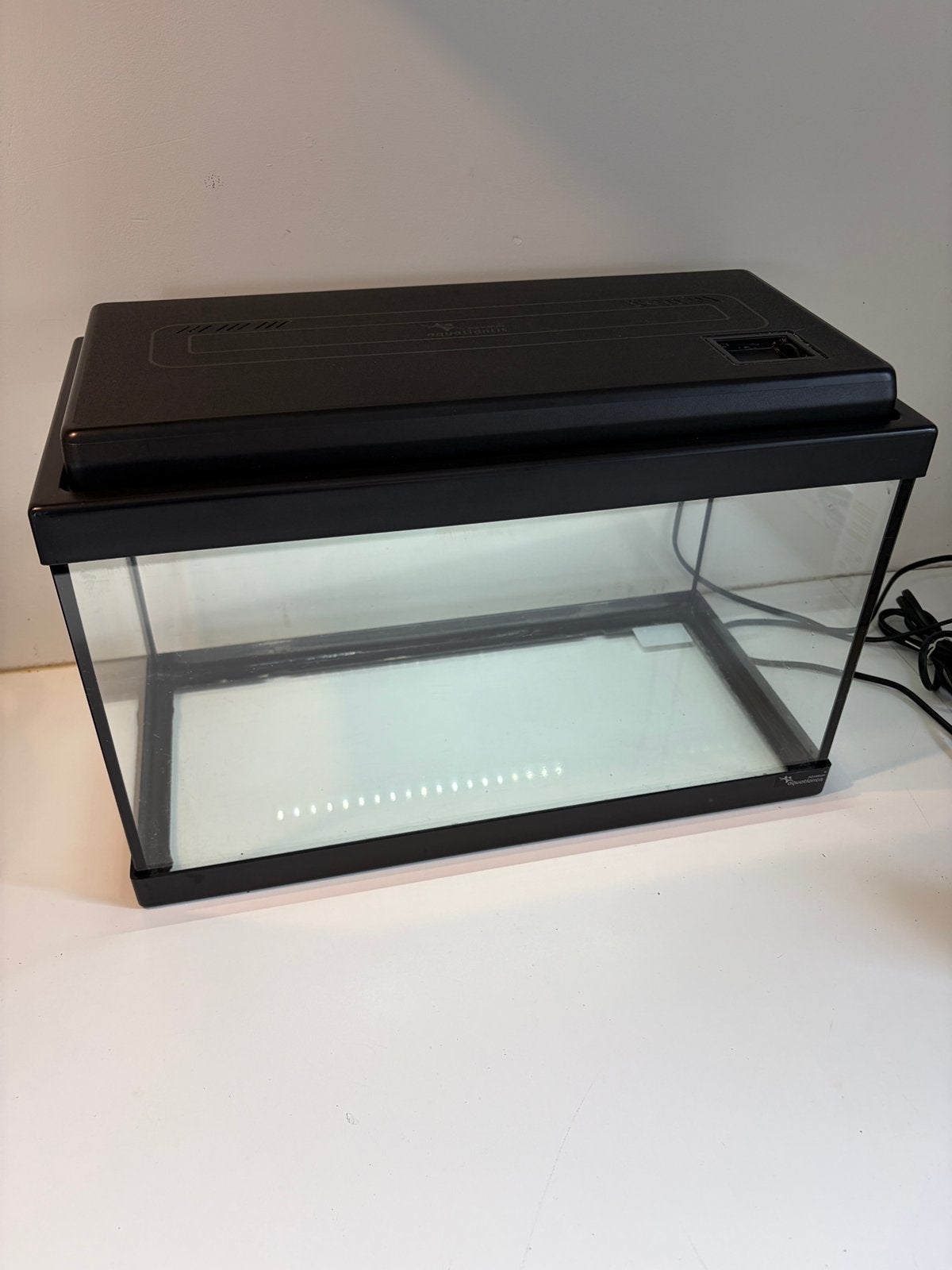 Aquarium aquatlantis 17L, Dieren en Toebehoren, Ophalen, Gebruikt, Aquatlantis, Inclusief deksel