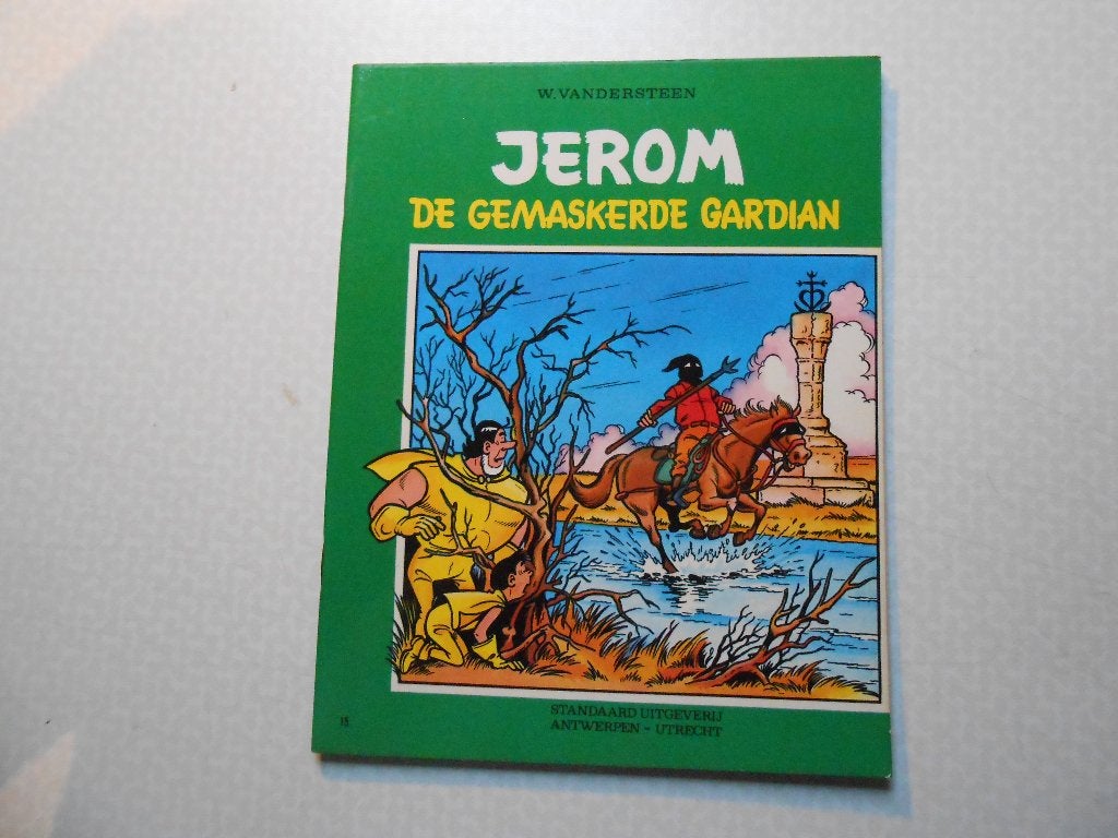 Jerom 15 De gemaskerde gardian 1968 1ste druk., Willy Vandersteen, Eén stripboek, Nieuw, Ophalen of Verzenden