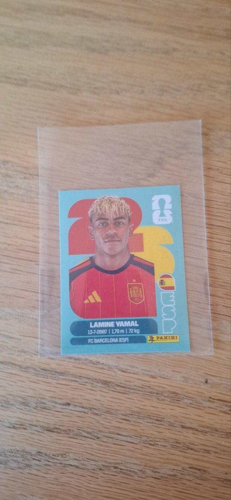 Carte coupe du monde 2026 panini lamine yamal, Enlèvement, Neuf, Autocollant
