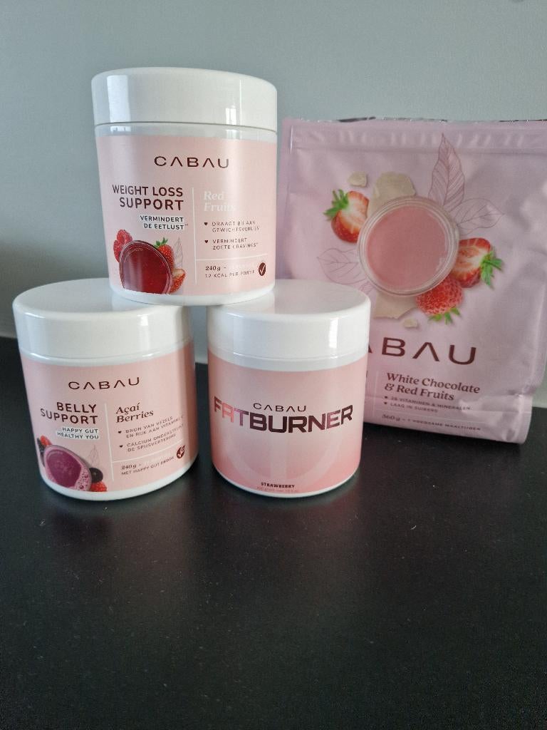 Cabau Lifestyle supplementen, Sport en Fitness, Gezondheidsproducten en Wellness, Zo goed als nieuw, Poeder of Drank, Ophalen of Verzenden
