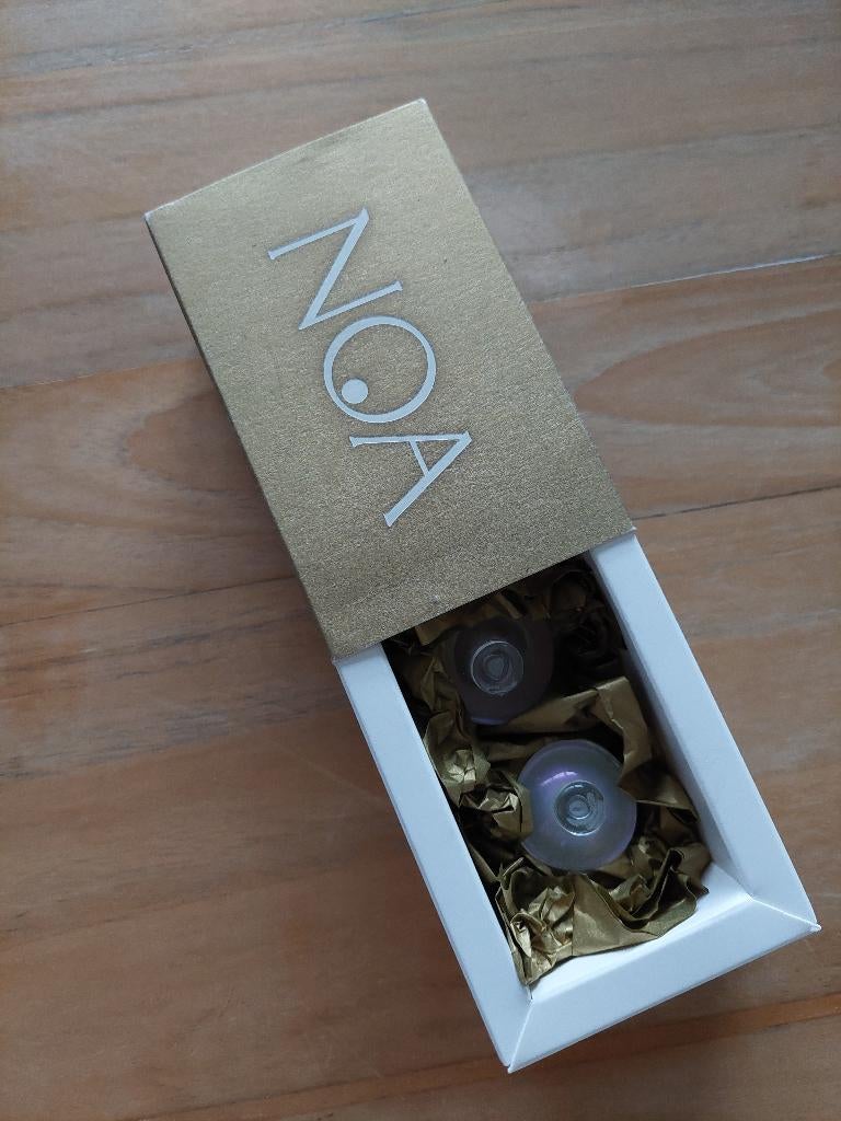 Noa van Cacharel Paris doos met 2 miniaturen, Verzamelen, Ophalen of Verzenden, Zo goed als nieuw, Miniatuur, Gevuld