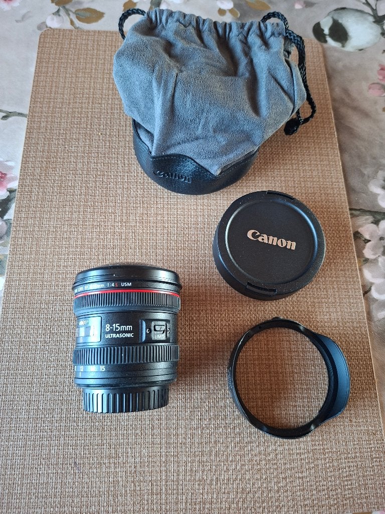 Canon zoomlens Fisheye 8-15, Ophalen, Canon, Fisheye-lens, Zo goed als nieuw