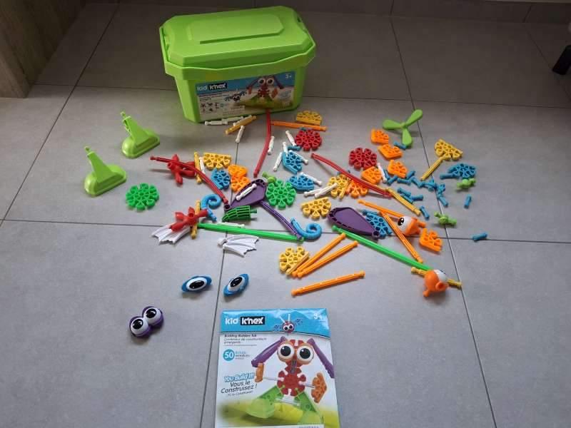K'NEX Bouwset kid met opbergdoos 40,6 x 19,4 cm 100 stukjes, Enlèvement, Comme neuf, K'nex