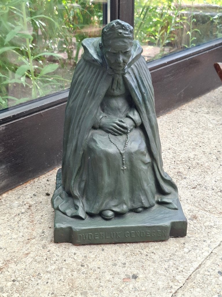 Terra cotta beeld, Ophalen