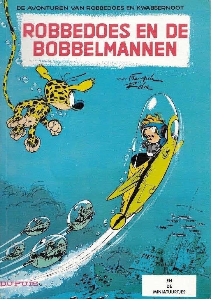 Robbedoels en de Bobbelmannen --- Franqui en Roba, Boeken, Eén stripboek, Ophalen of Verzenden, Zo goed als nieuw, FRANQUIN