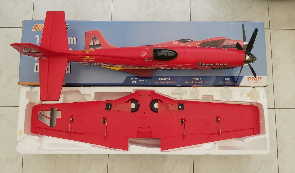 FMS P-51 V2 DAGO RED PNP (with Reflex V2), Ophalen, Nieuw, Elektro