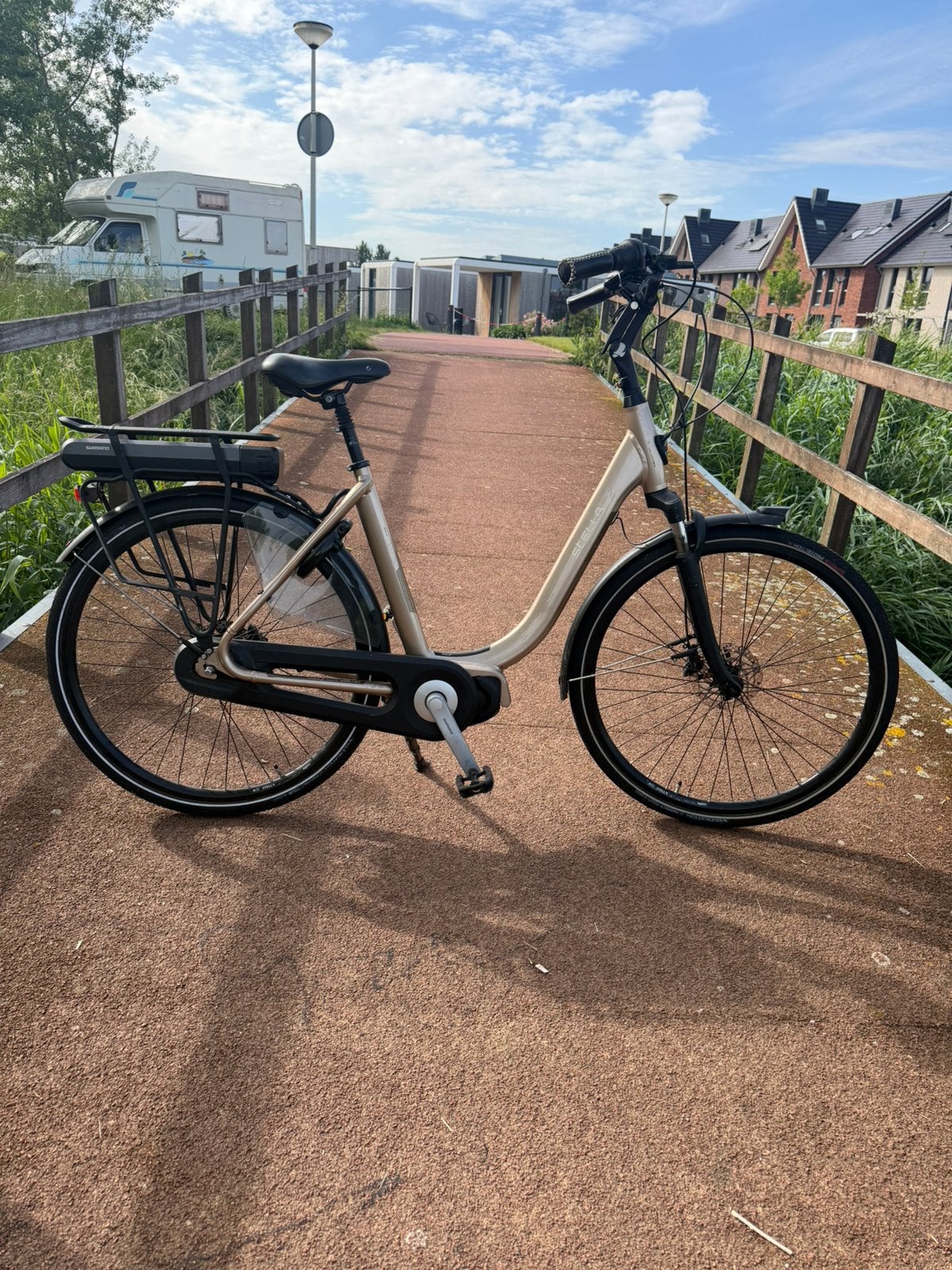 Stella Livorno E-bike |Shimano middenmotor –Hoge actieradius, Vélos & Vélomoteurs, Vélos électriques, Comme neuf, Autres marques