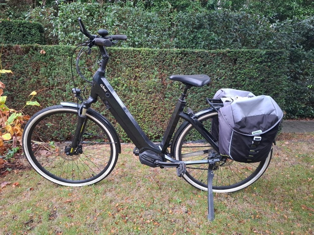 O2 feel iswan elektrische fiets, Fietsen en Brommers, Ophalen, Zo goed als nieuw, 50 km per accu of meer, Overige merken