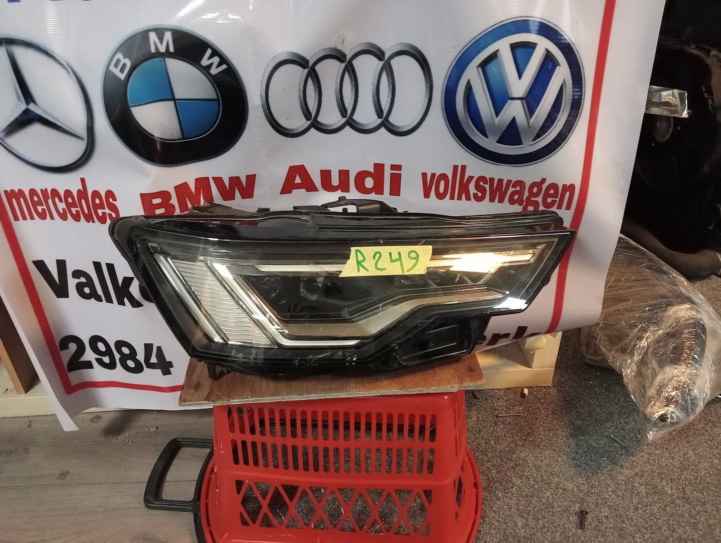 Audi A6 4K Matrix Koplamp Rechts 4k0941040 compleet, Gebruikt, -, -, -