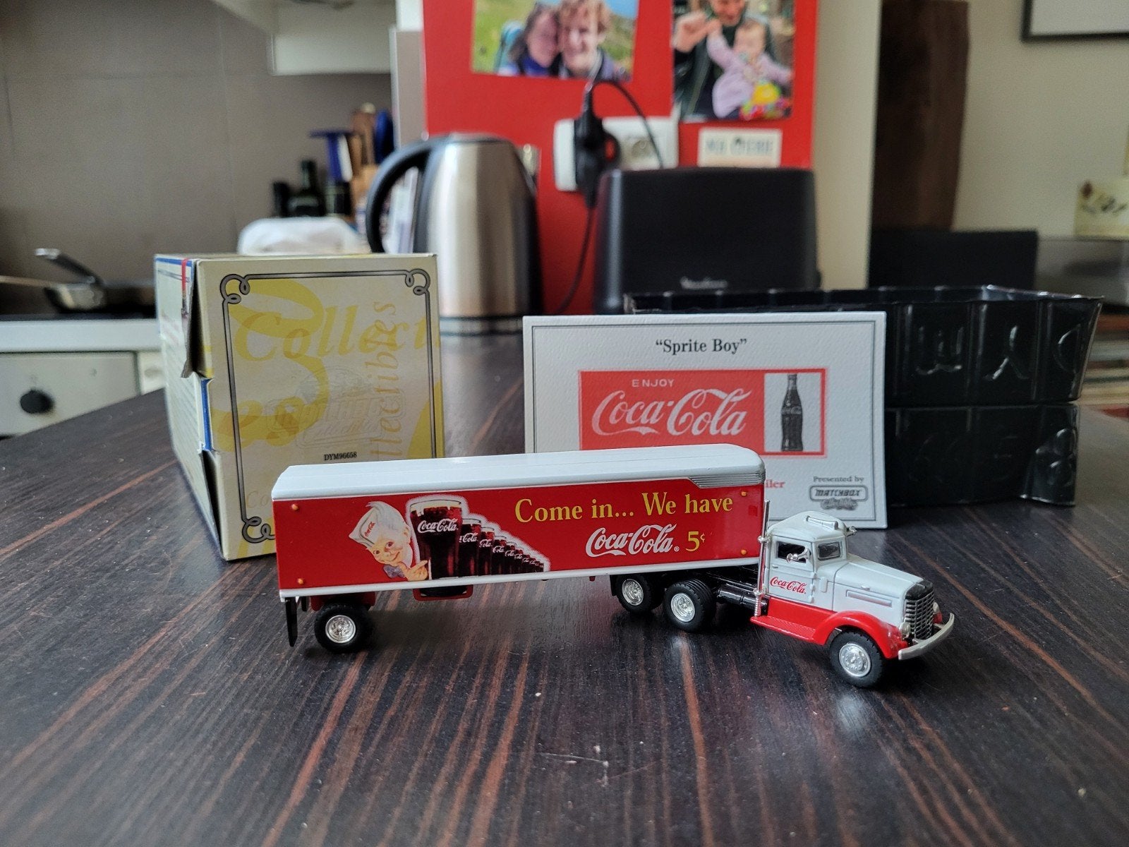 Tracteur et remorque Dinky Matchbox DYM96658 1939 Peterbilt, Enlèvement ou Envoi, Dinky Toys
