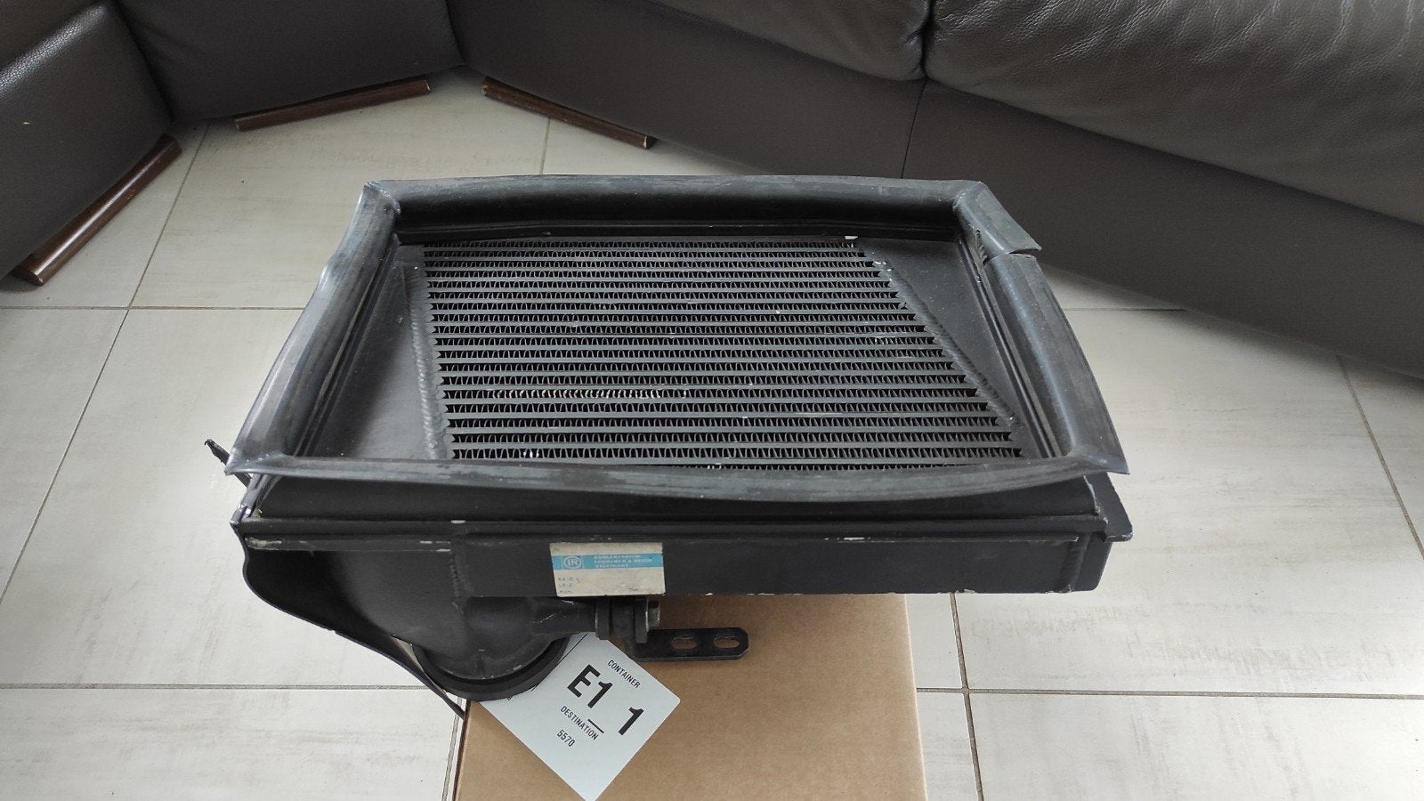 Intercooler Porsche 930 Turbo, Autos : Pièces & Accessoires, Moteurs & Accessoires, Porsche, Utilisé, Enlèvement ou Envoi