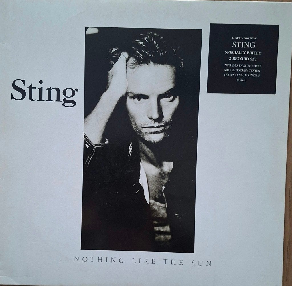DUBBEL LP STING TE KOOP  NOTHING LIKE THE SUN, CD & DVD, 12 pouces, Enlèvement ou Envoi, Autres genres, Utilisé
