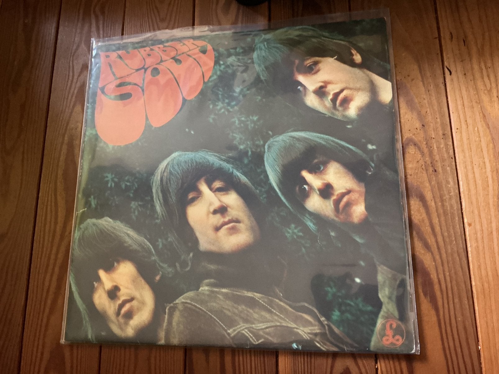 LP The Beatles - rubber soul, Ophalen of Verzenden, Gebruikt, LP