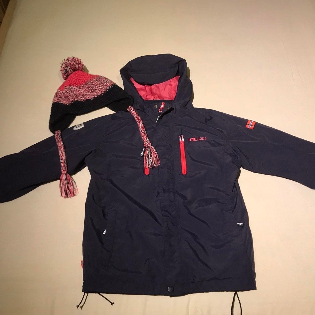 3 in 1 jas en muts - Trollkids - maat 152 / 12 j, Kinderen en Baby's, Kinderkleding | Maat 152, Meisje, Trollkids, Ophalen of Verzenden