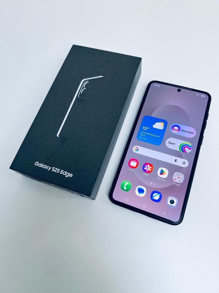 Samsung S25 Edge 256GB zonder gebruiksporen!, Enlèvement, Neuf, Autres modèles