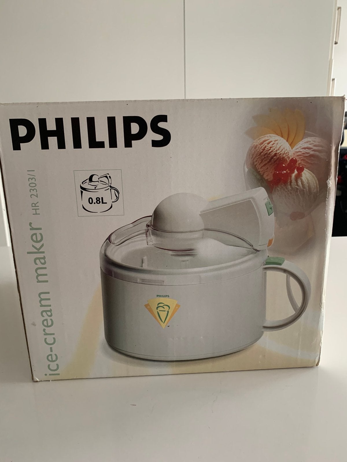 Philips HR2303/1 IJsmachine, Electroménager, Enlèvement ou Envoi, Comme neuf, Élément de refroidissement