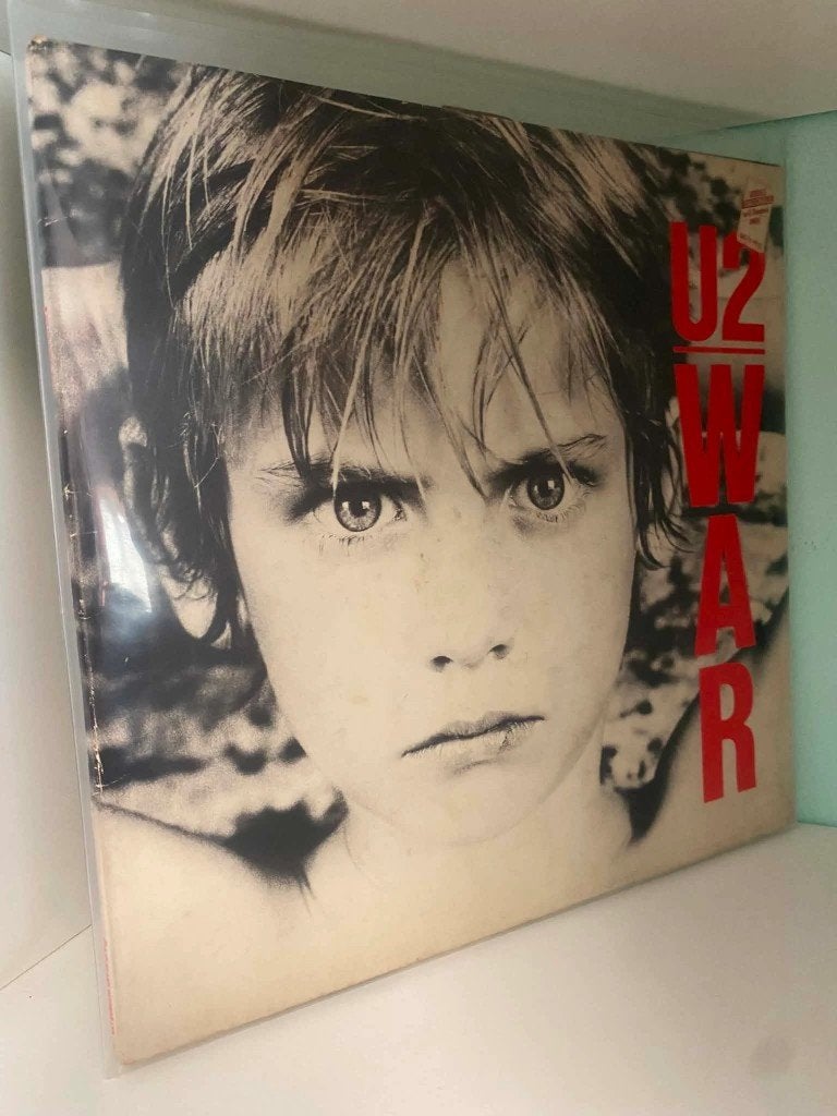 U2 – War - Germany 1983 (J), LP, Utilisé, Pochette gatefold, Envoi