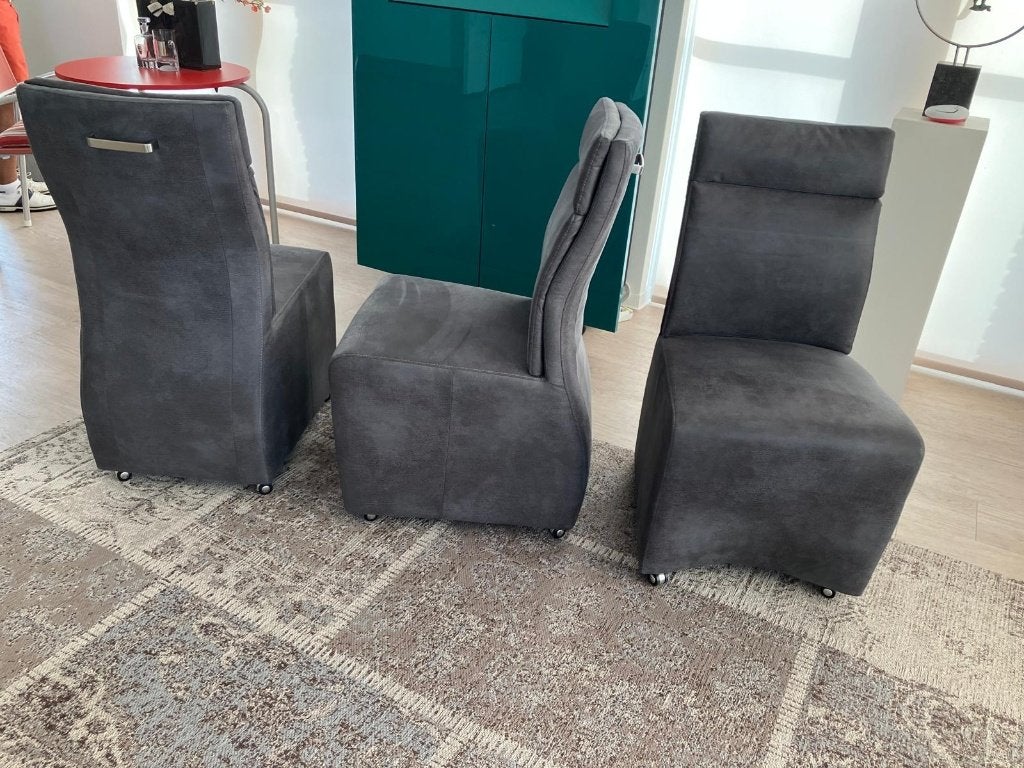 6 eetkamerstoelen Goossens in nieuwstaat., Ophalen, Zo goed als nieuw