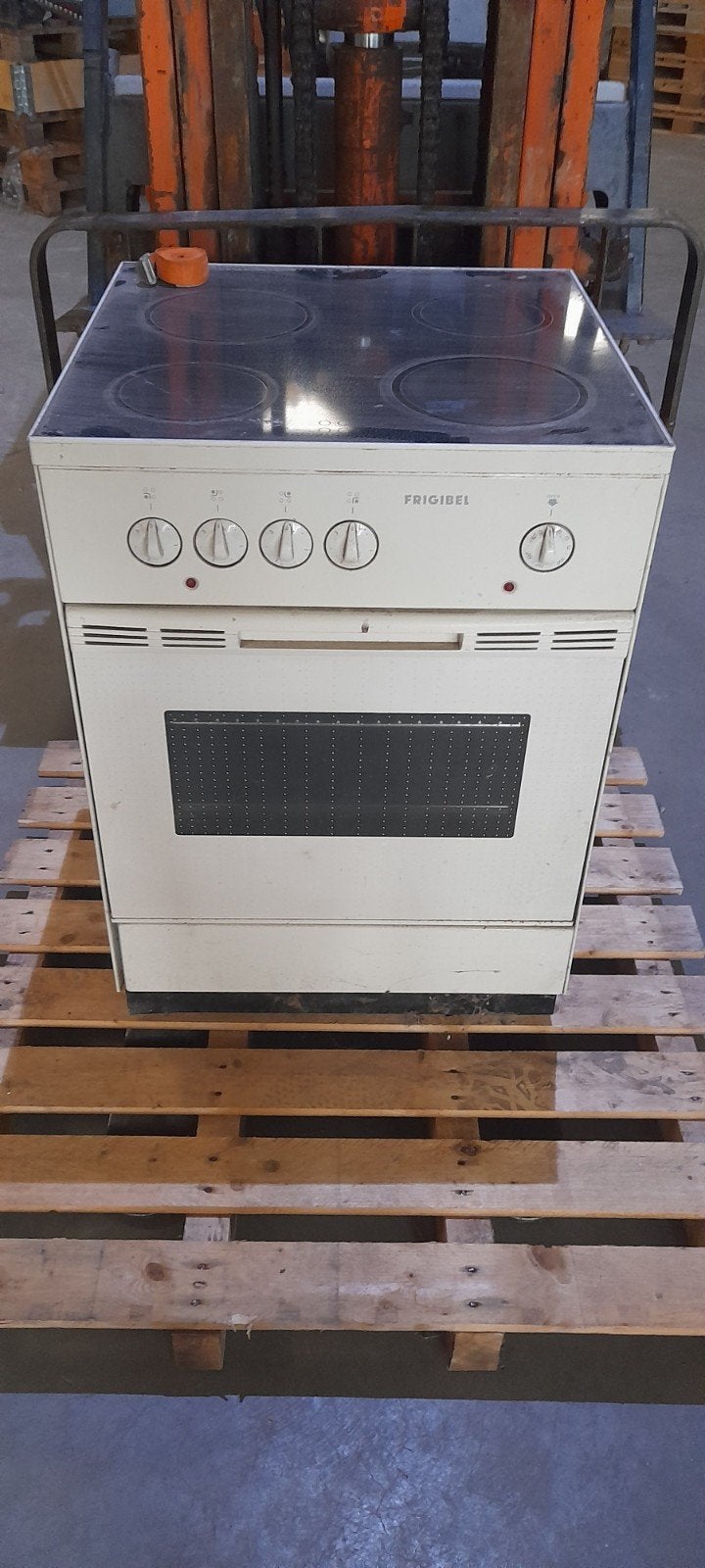 Combi fornuis oven Frigibel, Ophalen, Gebruikt, 60 cm of meer, 4 kookzones