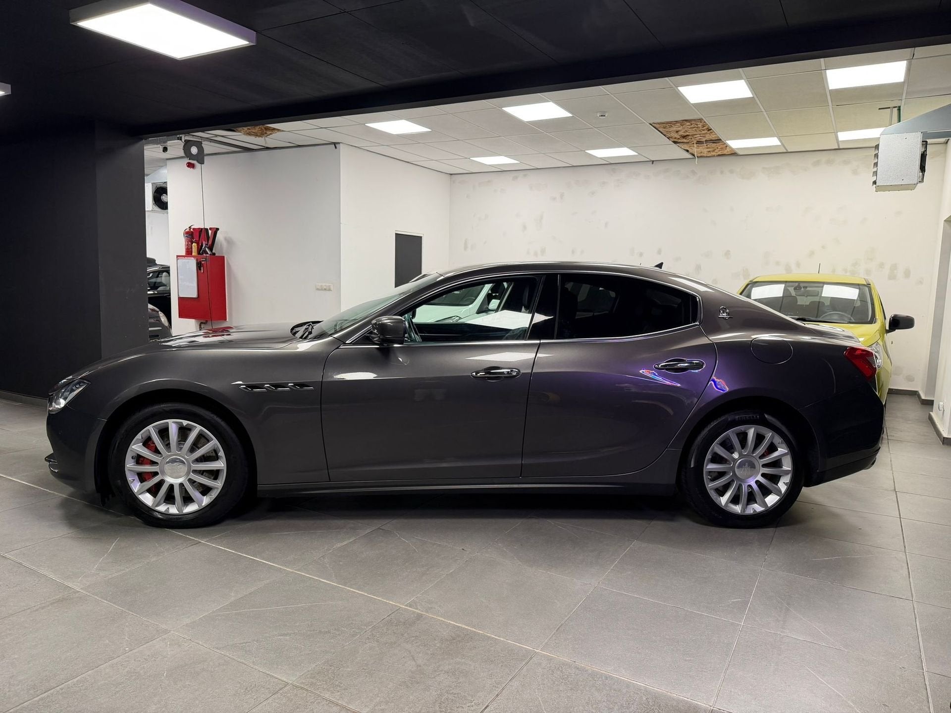 MASERATI GHIBLI 2016 DIESEL 3.0 V6 MOTOR, Autos, Argent ou Gris, 2987 cm³, Euro 6, Entreprise
