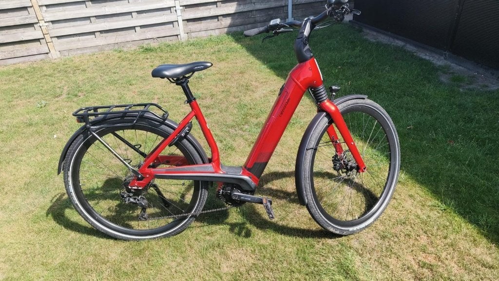 Elektrische fiets Cannondale Mavaro Neo City ActiveLine PLus, Vélos & Vélomoteurs, Enlèvement, Utilisé, 50 km par batterie ou plus