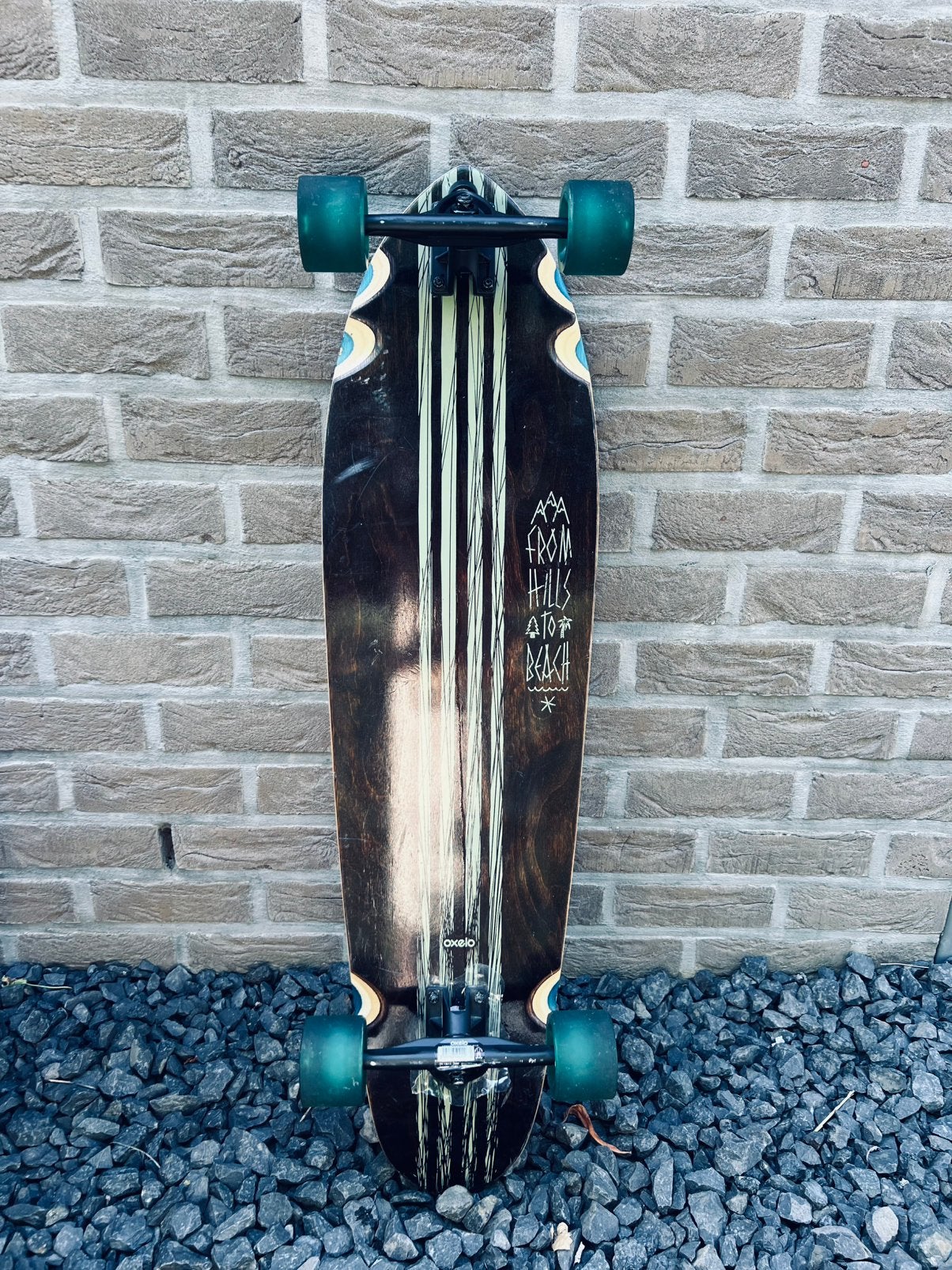 Oxelo longboard 95 cm – goede staat, Sports & Fitness, Enlèvement, Comme neuf