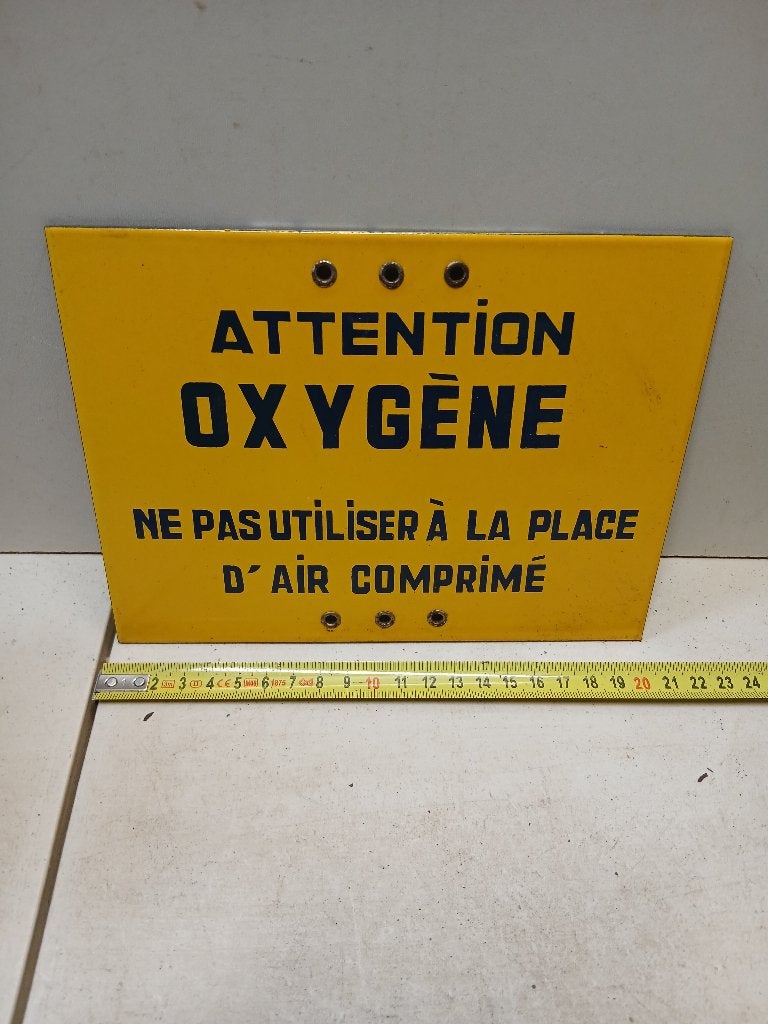 Plaque émaillée, Enlèvement ou Envoi, Comme neuf, Panneau publicitaire