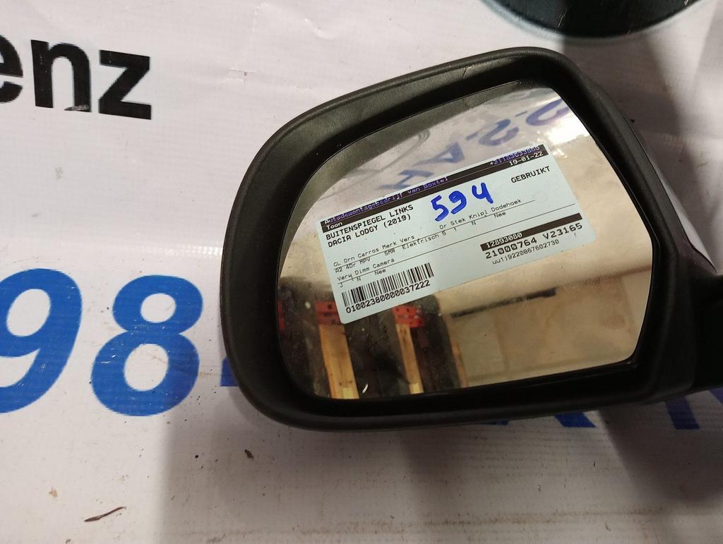 Dacia Lodgy Buitenspiegel Links 2019, Dacia, Gebruikt, -, -