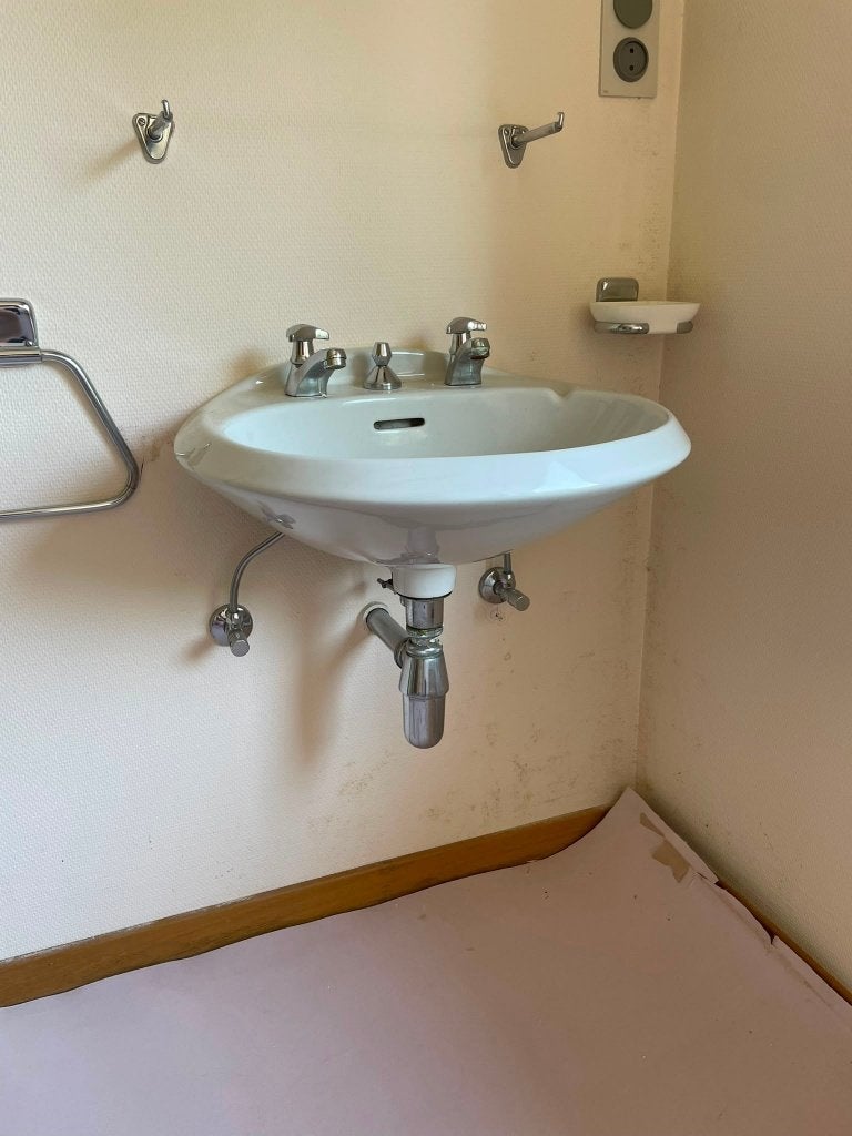 wasbak 3 STUKS!, Doe-het-zelf en Bouw, Sanitair, Ophalen, Gebruikt, Steen, Wastafel