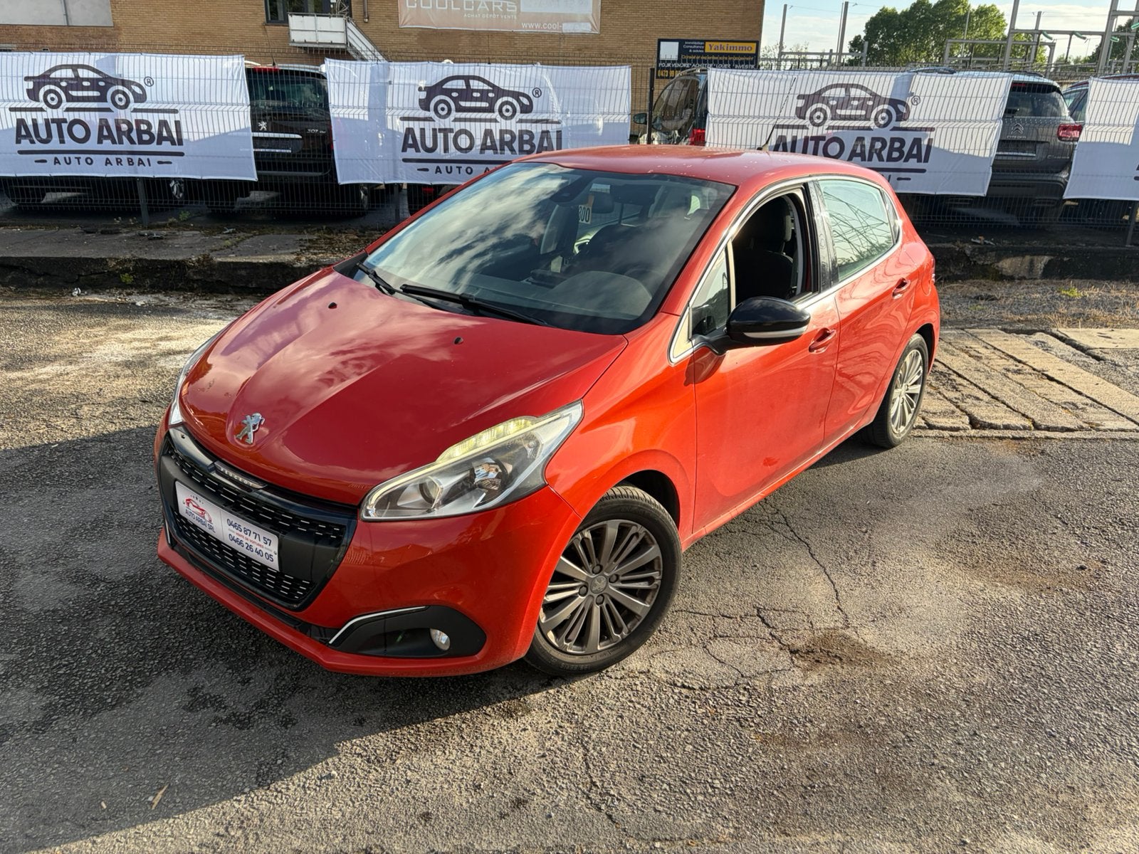 Peugeot 208 1.2 PureTech Allure S, Rouge, Achat, Euro 6, Entreprise