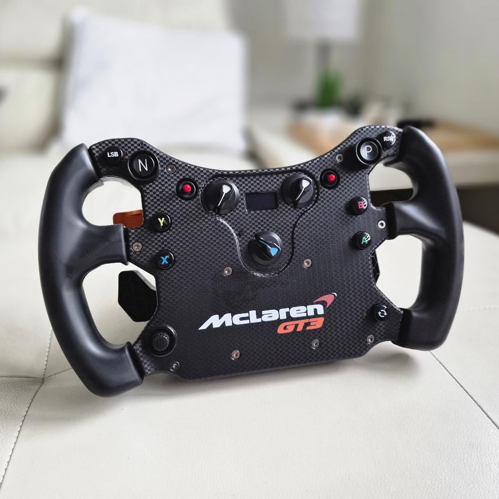 Volant et pédalier Fanatec McLaren GT3 avec base CSL DD 5nm, Enlèvement, Comme neuf, Fanatec