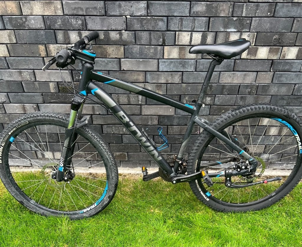 Rockrider 520 B'twin MTB, Gebruikt, Hardtail, Heren, Schijfrem