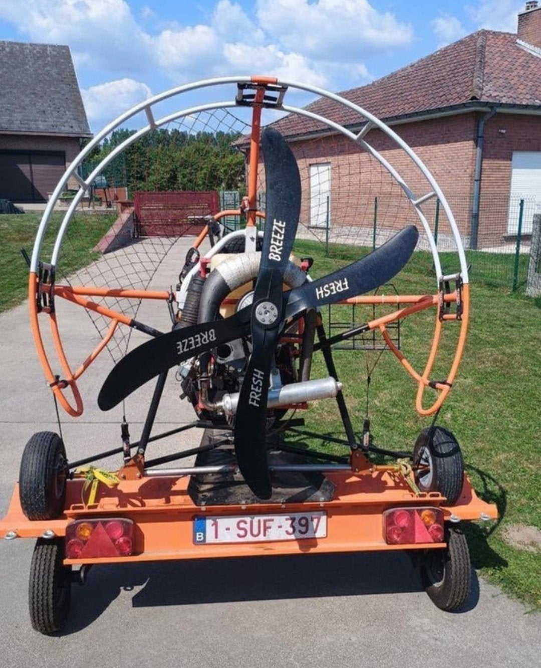 Paramotor trike en miniplane, Sport en Fitness, Ophalen, Paramotor