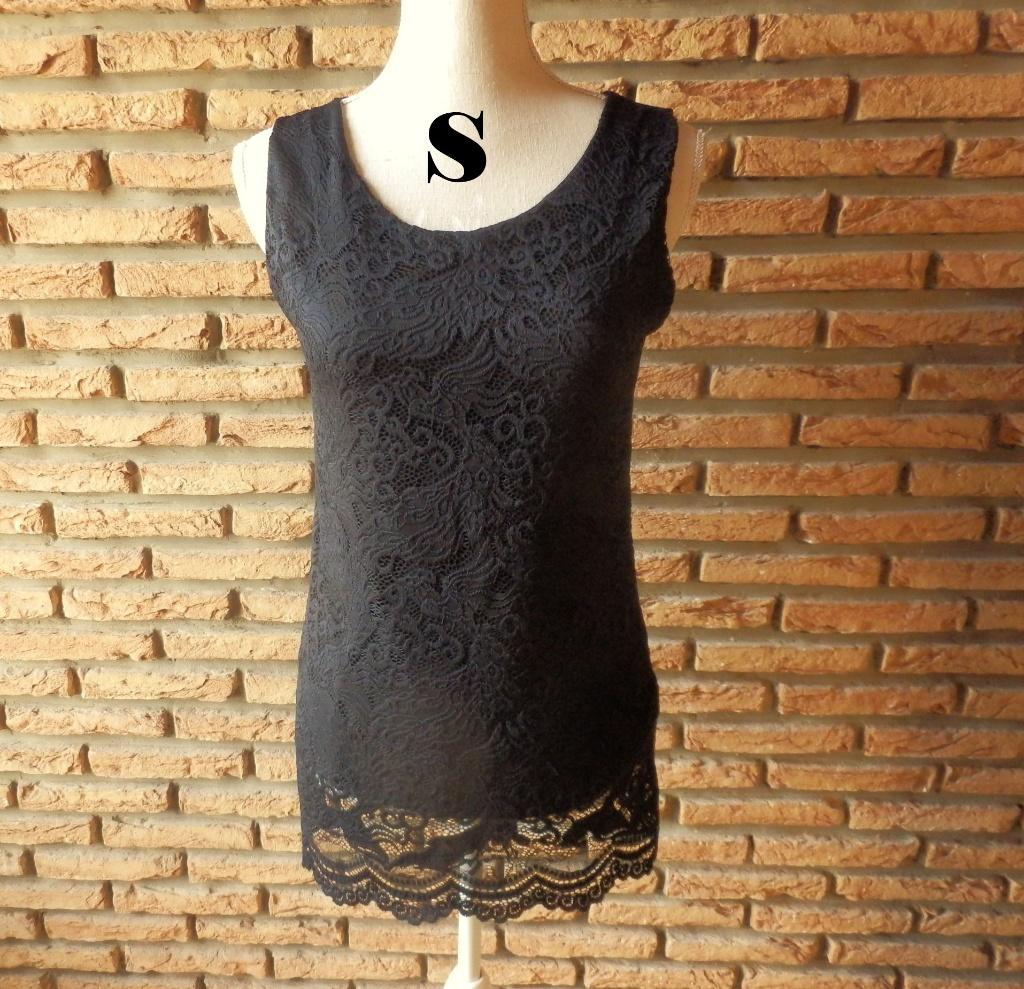 (91) -blouse femme t.36 noire, Ophalen of Verzenden, Zo goed als nieuw, Maat 36 (S), Zwart