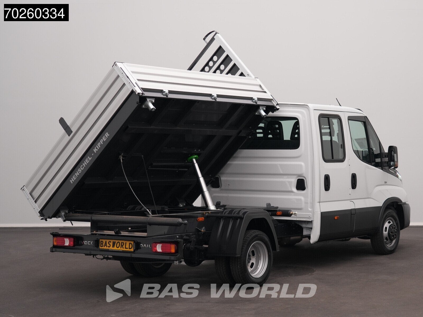 Iveco Daily 35C21 BPM VRIJ! 3-Zijdige Kipper Dubbel Cabine 2, Autos, Neuf, Achat, Euro 6, Entreprise