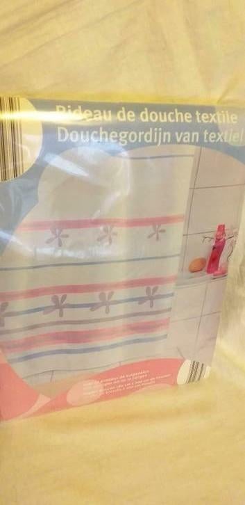 Rideau de douche neuf 180/200, Neuf, Enlèvement ou Envoi, 150 à 200 cm, 200 cm ou plus
